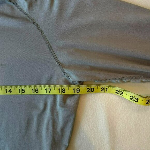 Devops Men's Thermal Long Sleeve Crew Neck Pullover Fleece Lined Tee Gray Base - Picture 8 of 11